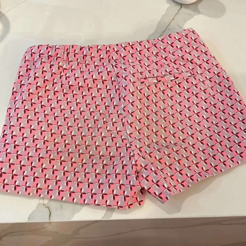 Crewcuts pink printed girls shorts size 10